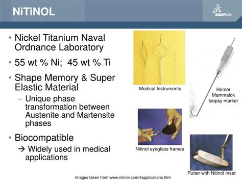  Nitinol - Biokompatybilny Mistrz Termodynamicznej Transformacji!